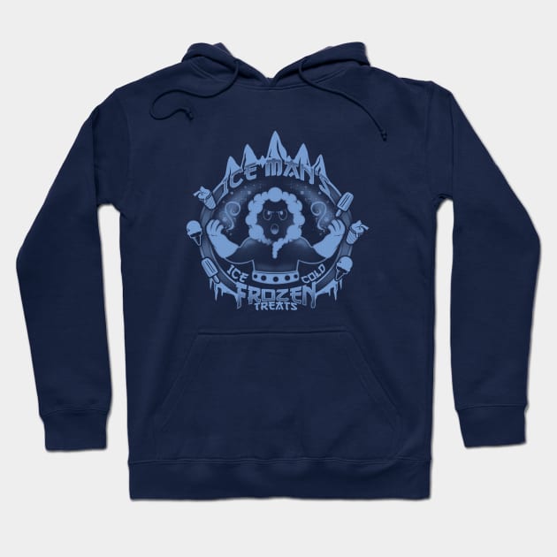 Ice Man's Frozen Treats Hoodie by BCArtDesign